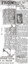 2 x newspaper articles about THISTLE wreck, unknown source.