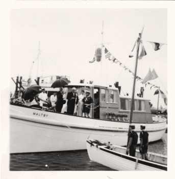 Govenor General & clergy blessing of the fleet c1969