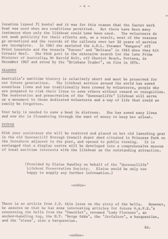 Wave is the newsletter from POLLY WOODSIDE volunteers assoc.