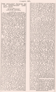 Newsletter re The Wreck of the GANGE