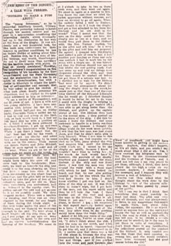The La BELLA ran aground off Warrnambool Nov.10 1905