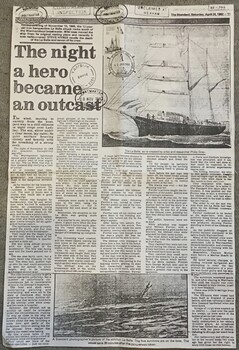 The La BELLA ran aground off Warrnambool Nov.10 1905