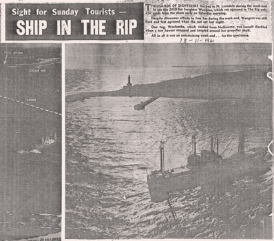 WANGARA wreck article c1961
