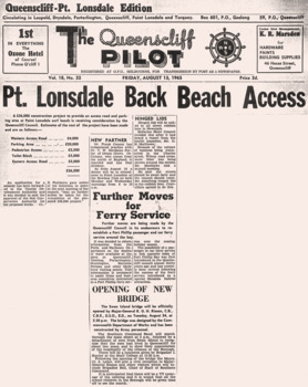 Point Lonsdale news articles c1965