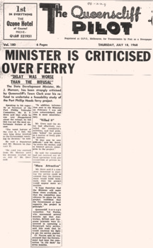 State govt. delays over car ferry study