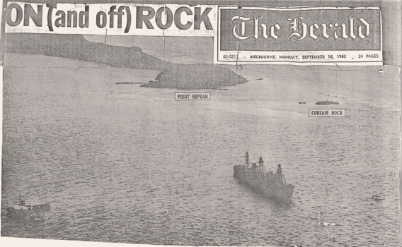 Aerial pictures of tugs & Arthurs Seat c1963