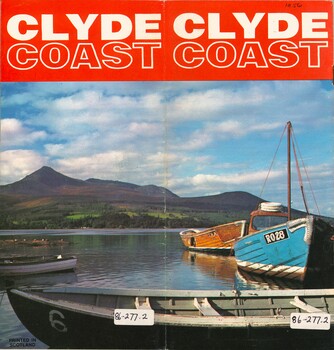 Multi-page brochure about Clyde River mouth boats.