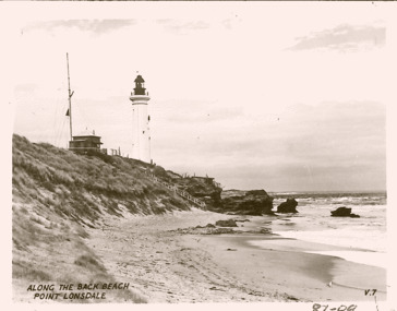 Photograph - Photo of Old Signal Station Pt Lonsdale, Photo of Pt Lonsdale Signal Station, unknown