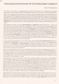 1 of 5 copied pages from T.  S. Stevens' history of Victorian settlement booklet.