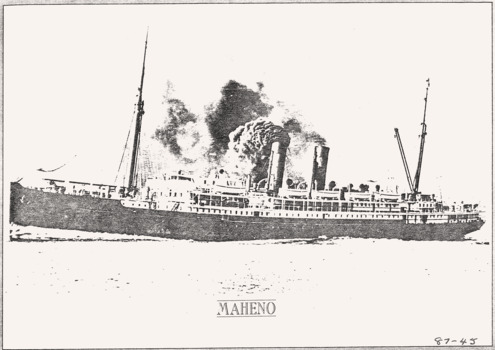 Single Screw Steamer MAHENO photo.