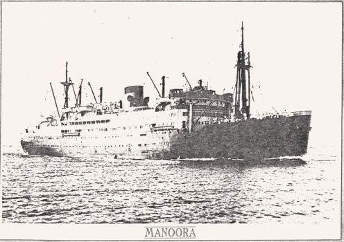 Twin Screw Steamer (HMAS) MANOORA photo.