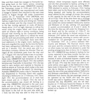 Screw Steamer (SS) ORUNGAL & ORMISTON details & history, page 2 of 2