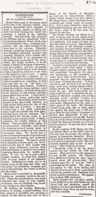 News article re original buildings in Queenscliffe 1882