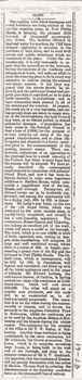 News article re original buildings in Queenscliffe 1882