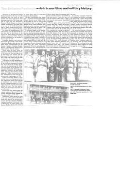 News articles from various newspapers re Queenscliffe.