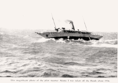 Copy of photo in B Pemberton's book Aust. Coast. Shipping, 1979