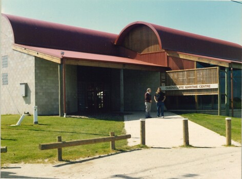 Colour photo of Queenscliffe Maritime Museum originally Queenscliffe Maritime Centre entry c1987. 