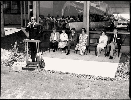 Opening of QMC Nov 1986 by the Mayor Mr I Curtis