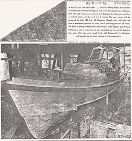 40'0" ALVINA 2 in production in 1987