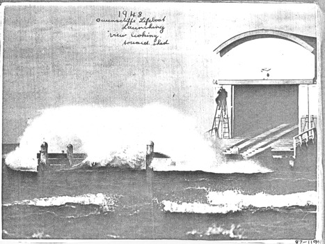 QUEENSCLIFFE life boat launching 1948 4-6.