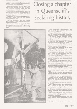 GA article re Beazley family of Queenscliffe 1-2.