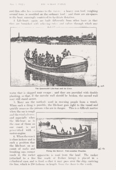 The School Paper article 01 Feb 1922 re Lifeboats at Queenscliffe.