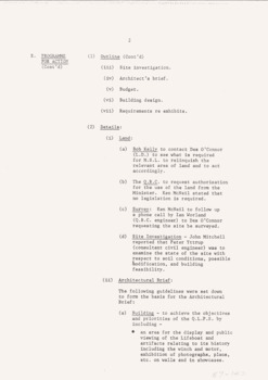 Meeting Minutes QMC Advisory Committee c1983, 2 of 4