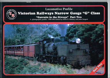 Book, Train Hobby Publications, Victorian Railways Narrow Gauge, Part 2, March 1999