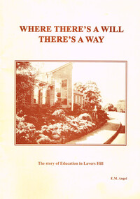 Book, Colac  Herald Press, Where there's a will there's a way, 2003