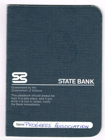 Passbook, Beech Forest Progress Association. Passbook 630/67563