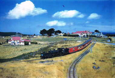 Photograph, Phil A'Vard, Beechy: "Kanyana Special" departing, 1 March 1959