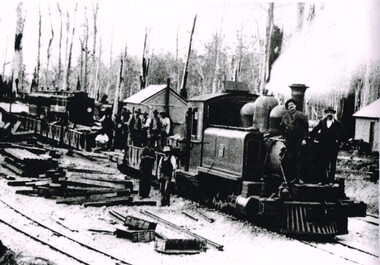 Photograph, Brucker, Beech Forest Station, c1902, c.1902