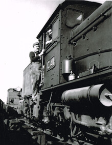 Photograph, Victorian Railways, G41 at Colac, c 1956
