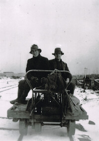 Photograph, Woosnan, Frank, Track gang at Beech Forest, c.1940, c.1940