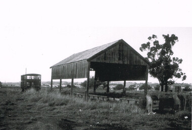 Photograph, Norman Houghton, Colac: Transfer Shed, 1974