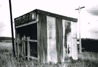 Photograph, Ray Jude, Weeaproinah Passenger Shelter, 1962, 3 March 1962