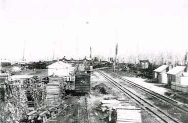 Photograph, Beech Forest Railway Station, 1910, 1910