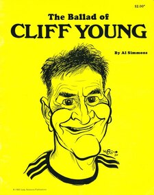 Booklet, Judy Simmons Publications, The Ballad of Cliff Young. Al Simmons, May 1983