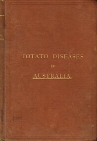 Book, Government Printer, Potato diseases in Australia, 1911