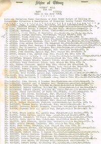 Voters, Shire of Otway, Shire of Otway, Voters' Rolls, 1963, 23 July 1963