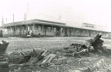 Photograph, Harrington's Hotel, Lavers Hill, 1921, 1921