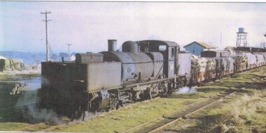 Photograph, R. Preston, Beech Forest: G42 shunting, 1957, 5 June 1957