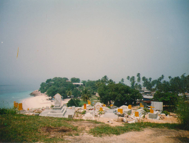 Graveyard Zone F in Bidong refugee camp