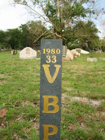 A mass grave of 33 VBP in a cemetery in Kuala Terengganu