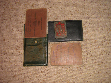 WW1 Wallet, PTE E  JONES, 1915