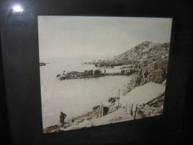 Framed photograph, Anzac Cove