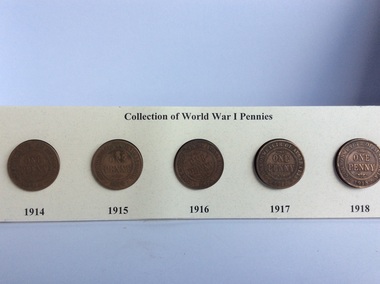 Coins, WW1 Pennies