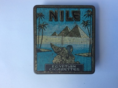 Tin, Cigarette tin, 1922 - 1950