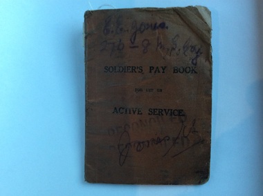 Soldiers Pay Book