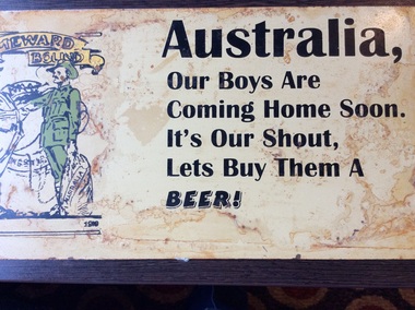 Patriotic sign